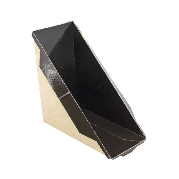 Коробка для сэндвичей ECO SANDWICH 60 BLACK EDITION (125*125*60) -700-50 - 1