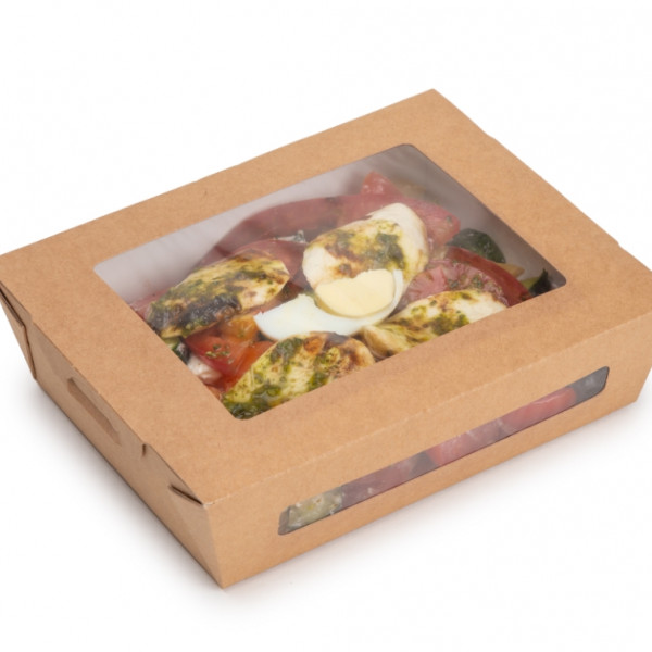 Коробка для салатов ECO Salad 1000  - 1
