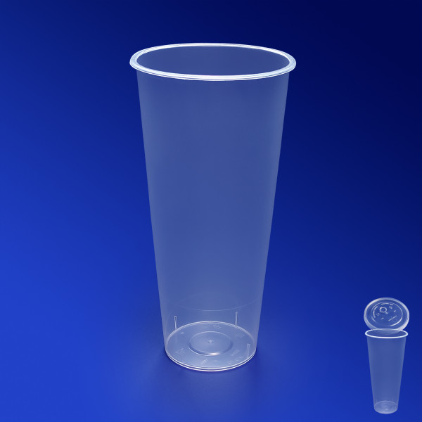 стакан Bubble Cup 500мл ПП глянцевый (прозрачный) 20шт-упак 500шт-кор - 1